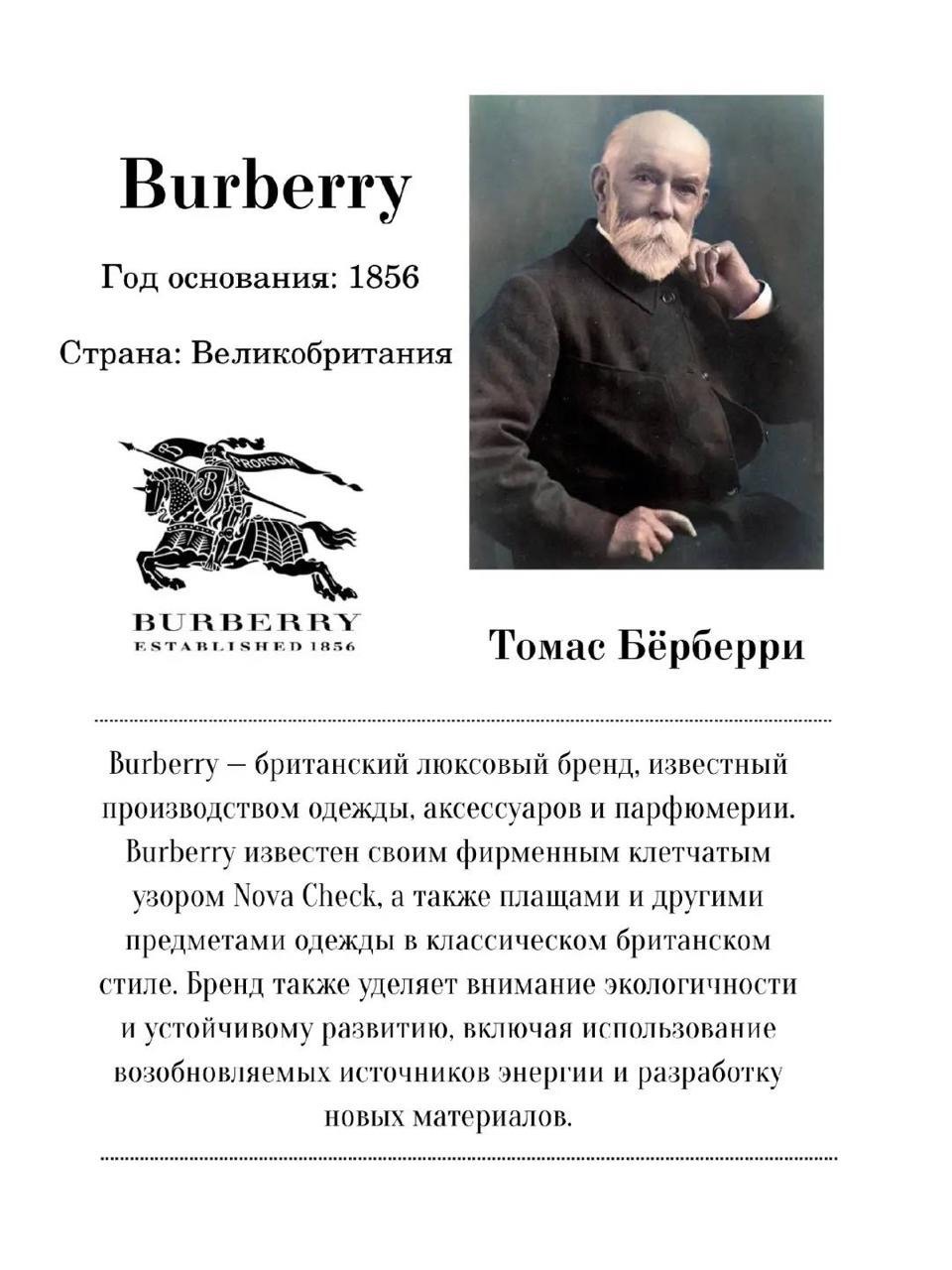 BURBERRY